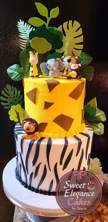 Sweet Elegance By Tracie Babyshower Cake