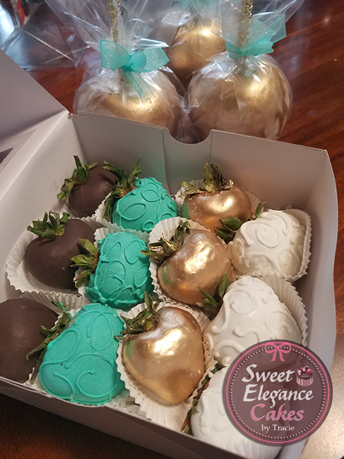 Sweet Elegance Cakes-By Tracie strawberry bouquet
